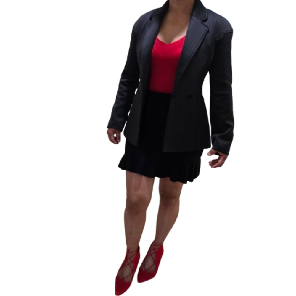 Zara Black Classic Blazer Tailored Fit